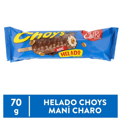Helado Charo choy's de maní - 70 g