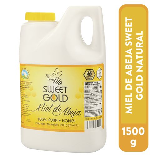 Miel De Abeja Sweet Gold Natural - 1500 g