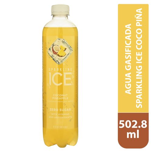 Agua Gasificada Sparkling Ice Coco Piña - 502.8ml