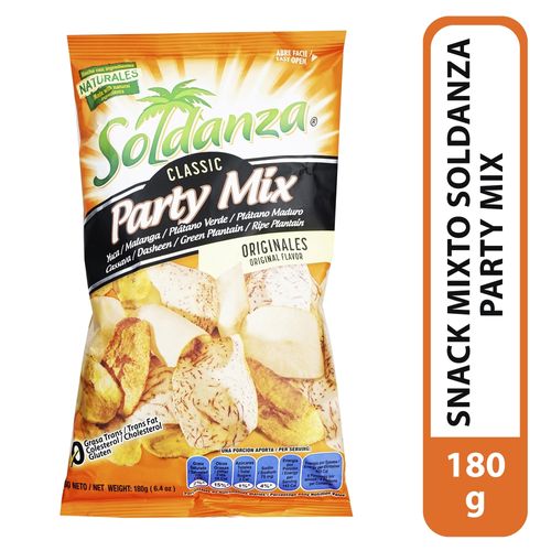 Snack Soldanza party mix sabor original - 180 g
