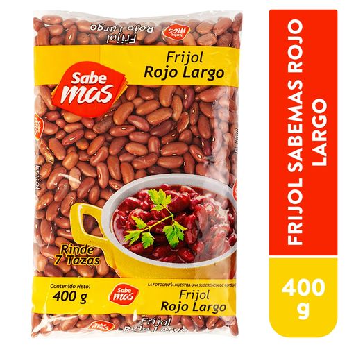 Frijol Sabemas rojo largo - 400 g