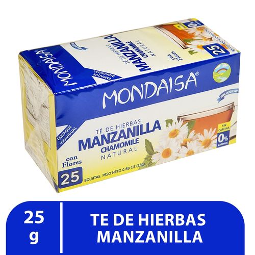Té Mondaisa de hierbas manzanilla 25 Uds - 25 g