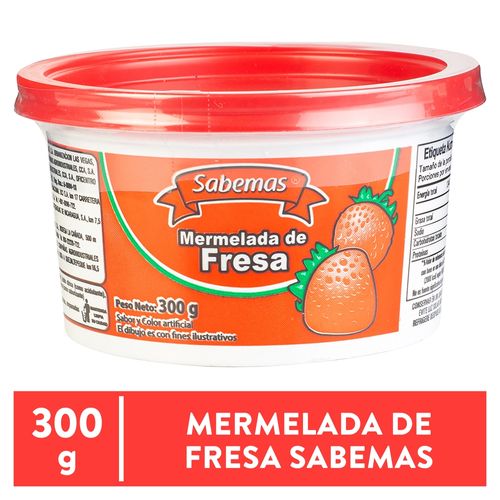 Mermelada Sabemas Fresa - 300 g