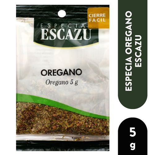 Orégano Especias Escazú - 5 g