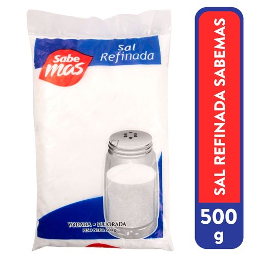 Sal Sabemas refinada bolsa - 500 g