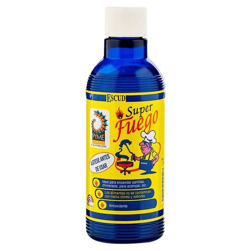 Encendedor Super Fuego Scud Aditivo Inflamable para parrillas - 180ml