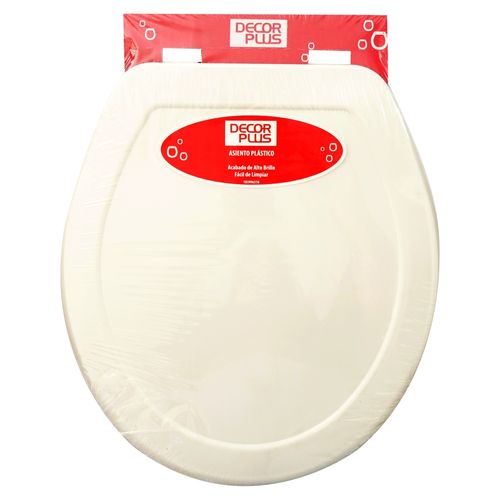 Tapadadera Import Para Inodoro Color Blanco