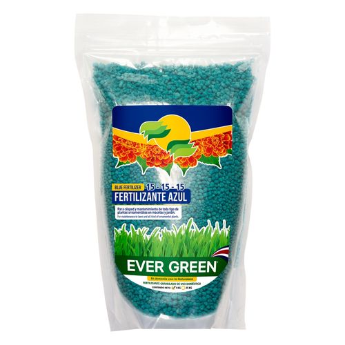 Fertilizante Granulado Ever Green Azul 15-15-15 1 Kg