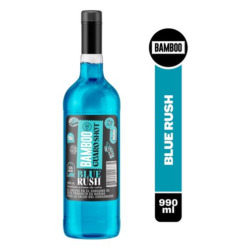 Bamboo Guaro Blue Rush 990ml 17 5 Alc
