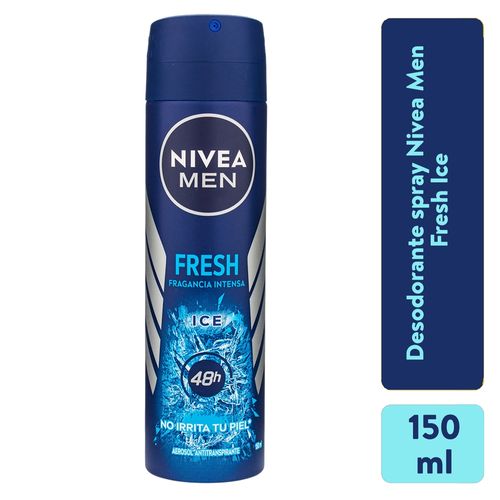 Desodorante Nivea men ice frresh spray - 150 ml