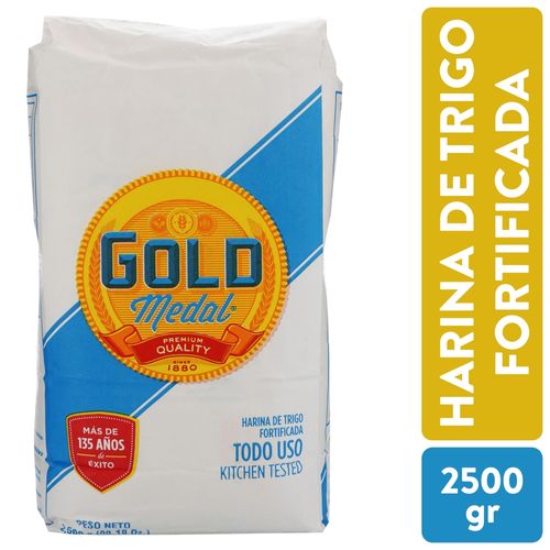 Harina Gold Medal de trigo - 2500 g
