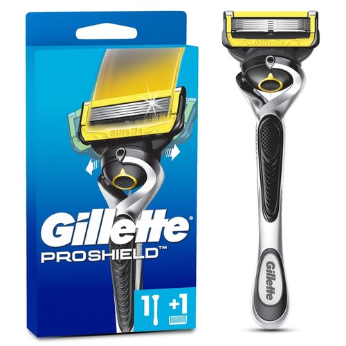 Rasuradora Gillette Proshield con 5 Cuchillas para rasurar la Barba 1 Ud