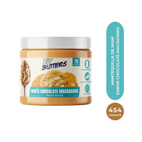 Miel 69 Fit Butters Choco Blan y Macadamia 454g