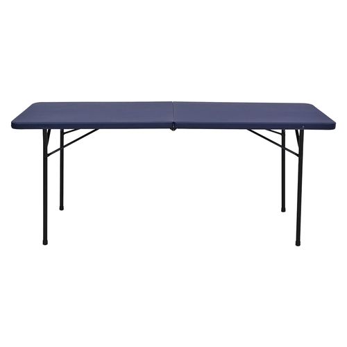 Mesa Mainstays Plegable De 6 PiesTamaño Del Producto (Cm): 182,8X76X73,7 CmDoblado A La Mitad. Tablero De Pp Moldeado Al Vacío