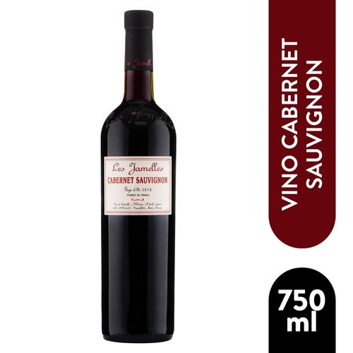 Vino Tinto Les Jamelles Cabernet Sauvig -750ml