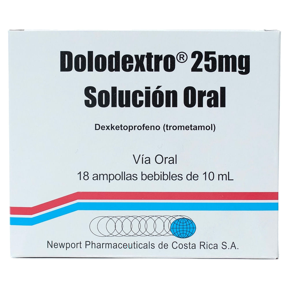 Comprar Dolodextro Newport Ampolla bebibles 25Mg 10ml, Precio indicado ...