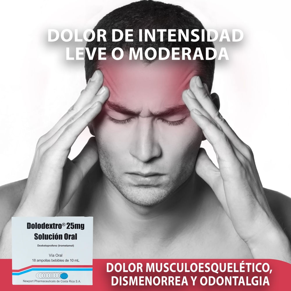 Comprar Dolodextro Newport Ampolla bebibles 25Mg 10ml, Precio indicado ...