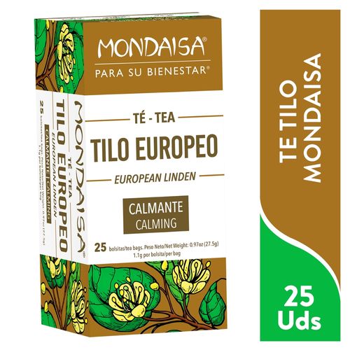 Té Mondaisa tilo calmante natural 25 Uds - 27.5 g