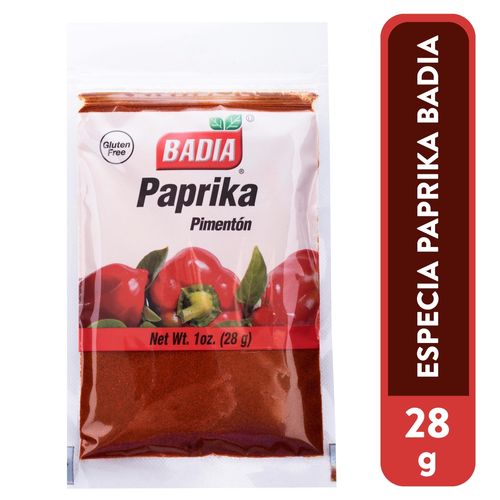 Especie Badia Paprika Pimenton Bolsa - 28 g