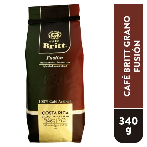 Café Britt Grano Fusión - 340 g