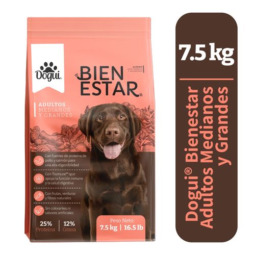 Alimento Dogui Bienestar 7500gr Adult