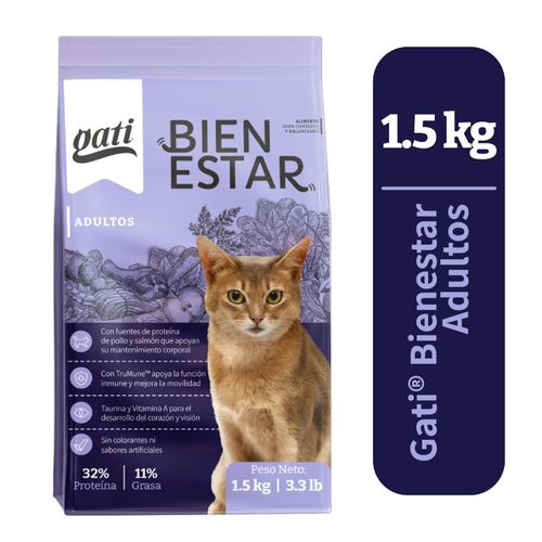 Alimento Gati Adul Bien 1500gr