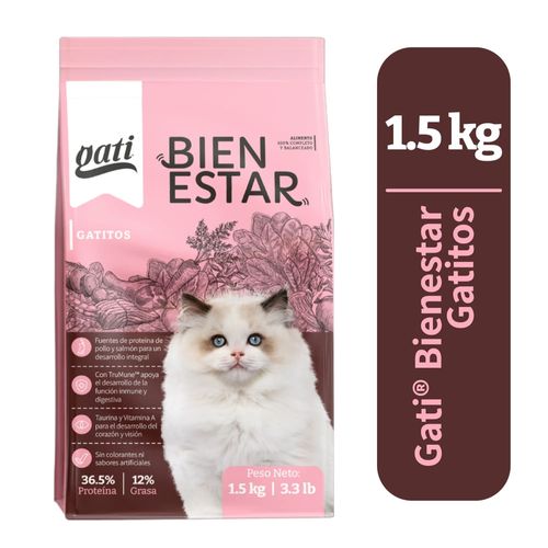 Alimento Gatitos Bien 1500gr