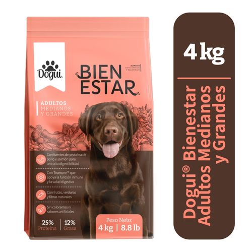 Alimento Dogui Bienestar 4000gr Adult