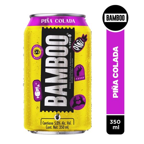 Bebida Bamboo Piña Colada -350ml
