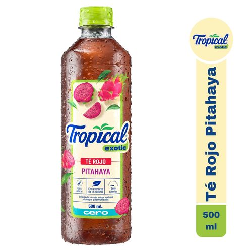 Refresco Tropical Exotic Te Rojo Pitahaya - 500 ml