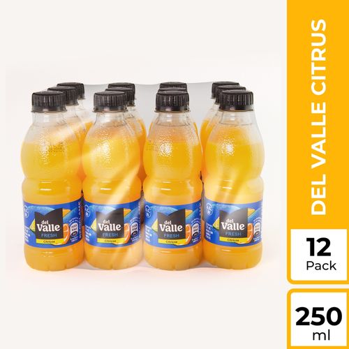 12 Pk Del Valle Fresh Citrus 250ml