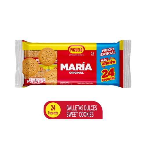 Galleta Pozuelo María 24 Pack - 504 g