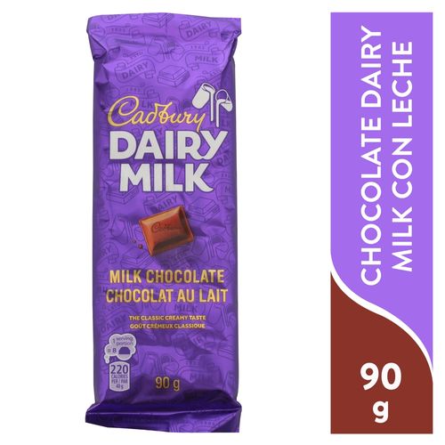 Chocolate Cadbury de Leche - 90 g