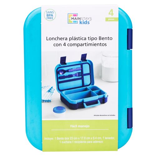 Herméticos y Refractarios Mainstays Kids Ms Set Hermetico Tipo Bento Accesorios