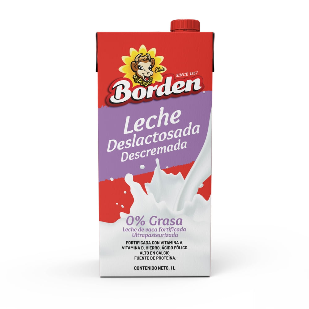 Leche Borden Deslactosada Descremada -1000 ml - Walmart | Costa Rica