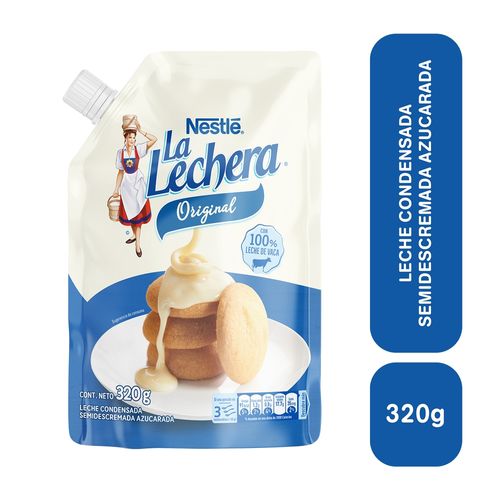 Leche Condensada Nestlé La Lechera Original Doypack - 320g