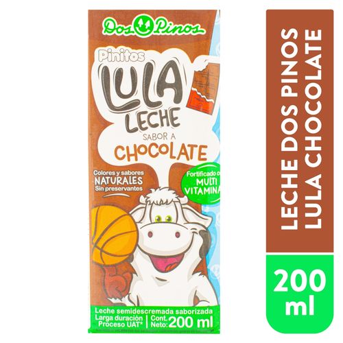 Leche Dos Pinos Lula Saborizada Chocolate -200ml