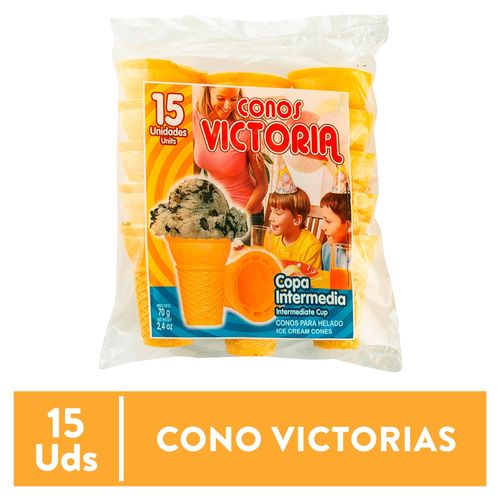Cono Victoria grande en bolsa 15 Uds - 70 g