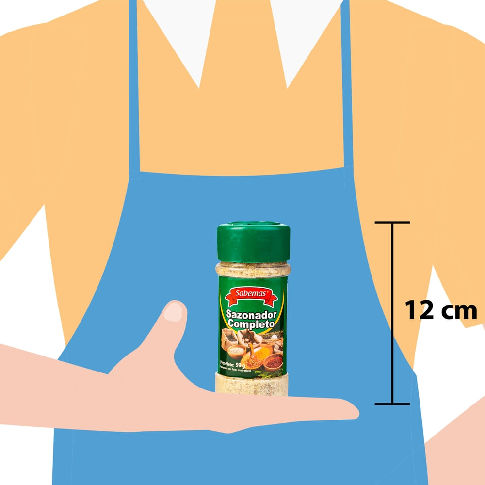 Comprar Condimento Sabemas Sazon Completo - 99gr | Walmart Costa Rica ...