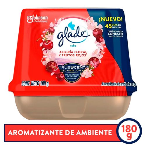 Aromatizante Glade Cubo Floral - 180 g