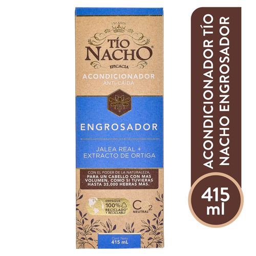 Acondicionador Tío Nacho Engrosador Jalea Real+ Extracto de Ortiga -415 ml