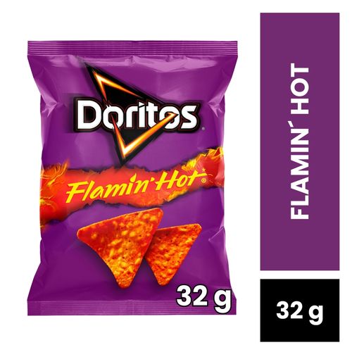 Snack Doritos flamin' hot - 32 g