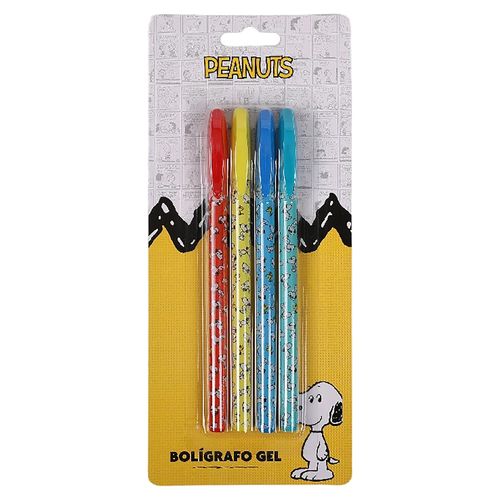 Bolígrafos Snoopy con diseños