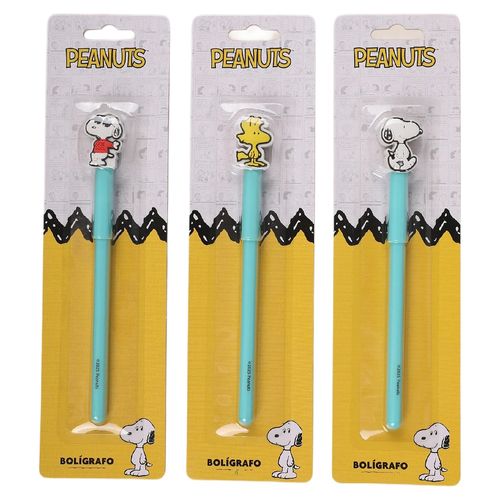Boligrafo Snoopy con goma diseño Ed
