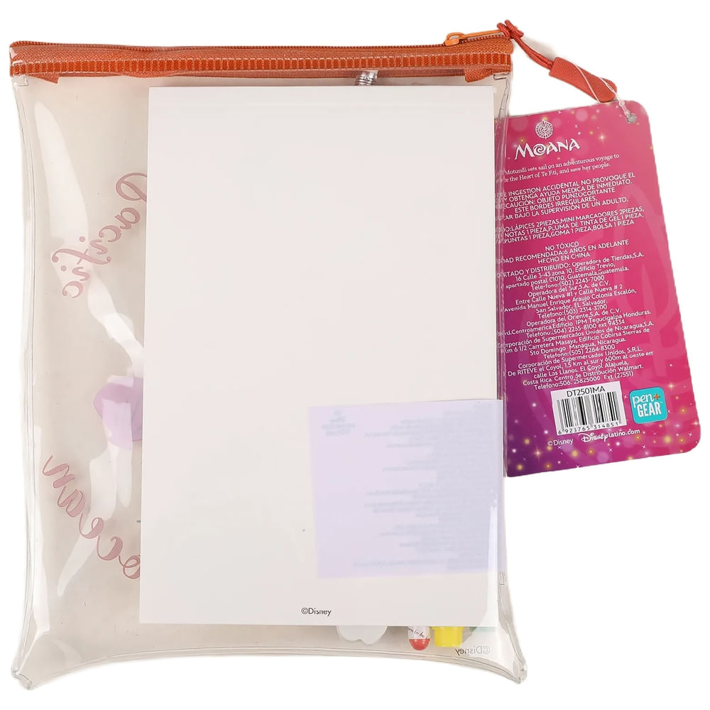 Comprar Libreta Moana con accesorios Walmart Costa Rica Masxmenos  Supermercado Online Frescura y calidad siempre garantizada