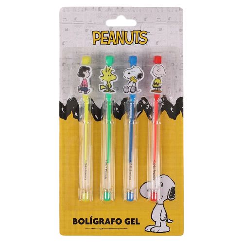 Bolígrafos Snoopy de gel