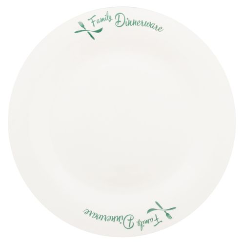 Platos Mainstays Ms Plato Postre De Porcelana 7.5" Verde