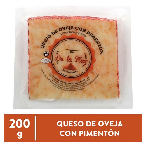 Más Quesos La Huz Queso La Huz Oveja c Pimenton 200 g Unidad