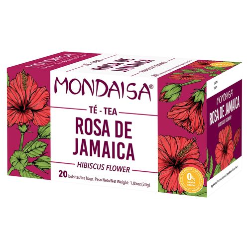 Té Mondaisa Rosa De Jamaica 20 uds - 40 g