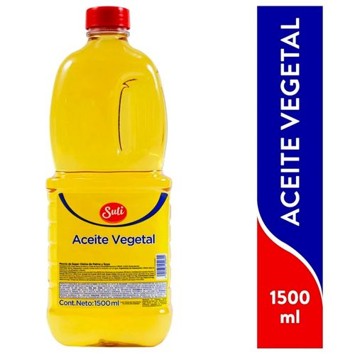 Aceite De Semillas y Vegetal Suli Aceite Suli Vegetal 1500ml